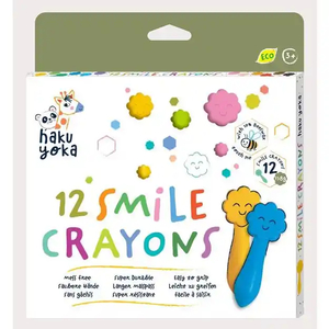 Haku Yoka Crayons 12 Pack - Smile