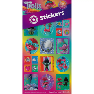 DreamWorks Trolls Sticker Book – 288 Character Stickers