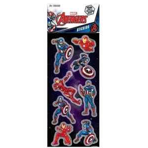 Marvel Avengers Stickers 3 Pack – 1 Puffy Sheet