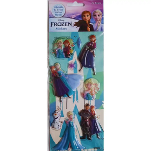 Disney Frozen II Stickers 3 Pack – 1 Bubble Sheet