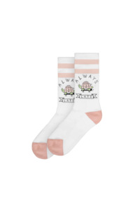 Mid High Sock - Always Late