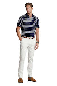 Stretch Slim Fit Washed Chino Pant