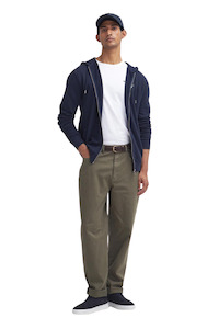 Washed Stretch Twill Regular Fit Trouser