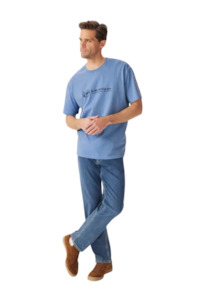 Polos Tees: Outfitter T-Shirt - Soft Blue