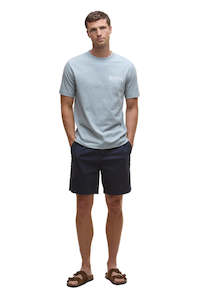 Polos Tees: Relaxed Seahouses T-Shirt - Mineral Blue