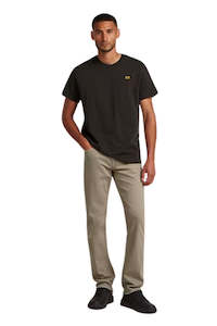 Mosa Straight Jean - Flint Grey