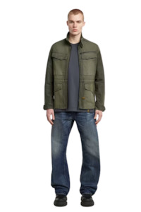 Rovic Slim Field Jacket - Vintage Dust Asfalt