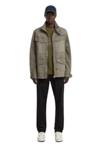 Rovic Slim Field Jacket - Vintage Dust Turf