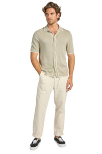 Fowler Knit Short Sleeve - Military Sage