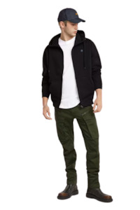 Sweatshirts Hoodies: Premium Core Hooded Zip Sweat - Dk Black