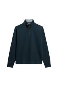 Core Pique Henley - Eclipse Navy
