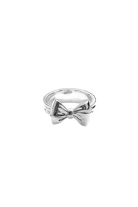 Womens Jewellery Rings Bracelets: Twin Bow Ring