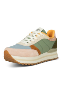 Womens Casual Shoes: Ronja Plateau - Algae Multi