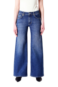 Womens Fashion Denim: Eva Wide Iris