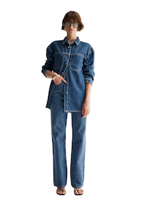 Womens Fashion Denim: Odin Denim Shirt