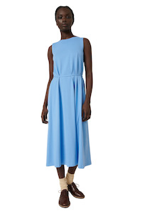 Womens Fashion Dresses: Tank Swing Dress - Skyline