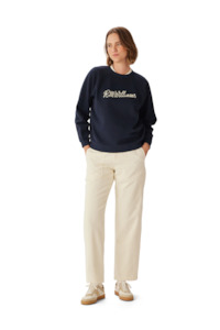 Womens Fashion Knitwear Sweatshirts: Lasso Brushed Sweatshirt