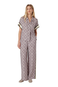 Nova Blouse - Lattice Print