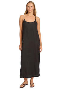 Womens Jetz: Essential Linen Slip Dress