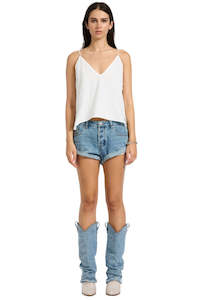 Womens Jetz: Bandits Low Waist Denim Short - Blue Crush