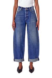 Womens Jetz Denim: Gigi Barrel Paris Texas Turn Up