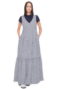 Catalina Freida Maxidress - Navy/Chalk