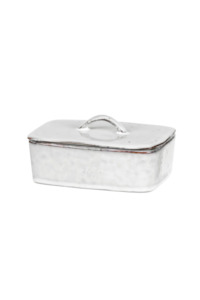 Nordic Sand Butter Bowl with Lid