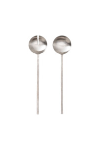 Dining Cutlery: Forge Salad Servers
