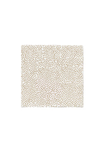 Pois Dinner Napkin 20 Pack - White Mustard