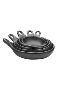 La Chamba Round Dish With One Handle Size 5
