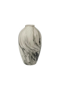 Ingrid Vase - Beige/Black