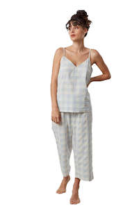 Bed Bath Robes Loungewear Slippers: Lena Cami And Capri Pj Set