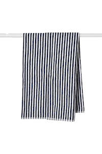 Wide Stripe Cotton Bath Towel