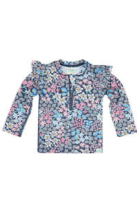 Ripple Swim Onesie - Wattle Dusk