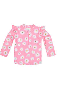 Ripple Swim Onesie - Daisy Watermelon