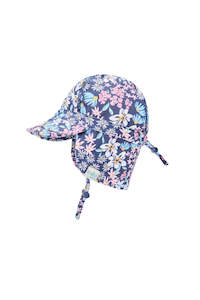 Children: Paradise Swim Flap Cap - Wattle Dusk