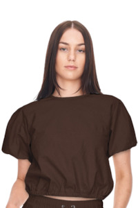 Lin-In Airy Top - Cocoa