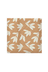 Paper Napkins Herbert - Cinnamon Sand/Off White