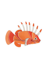 Living Art Mirrors: Wall Art Sea Creatures - Lionfish