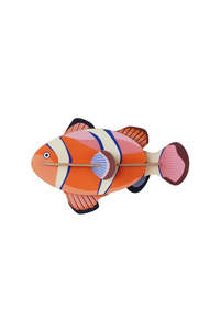 Living Art Mirrors: Wall Art Sea Creatures - Clownfish