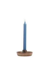 Living Candles Home Fragrance: Household Taper Candle - Lake Blue