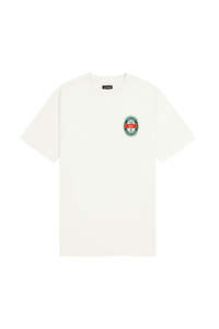 Huffer: Mens Sup Tee/Offload - Chalk