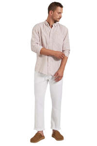 The Academy Brand: Riviera Linen Pant