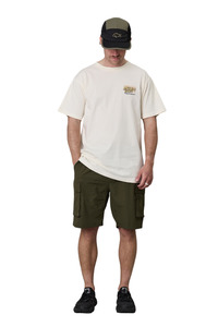 Mens Sale: Anglers Escape Tee - Antique White