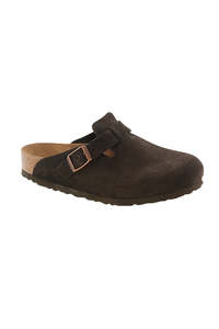 Birkenstock: Boston SFB Suede Leather
