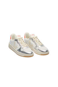 Womens Footwear: V-10 - White Pierre Silver