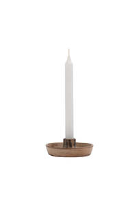 Living Candles Home Fragrance: Household Taper Candle - White