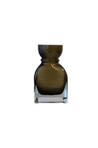 Living Vases Ornaments: Fleur Round Neck Vase - Smoked Olive