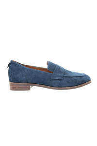 Rika - Navy Suede