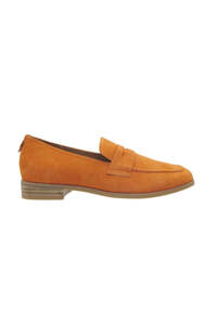 Womens Footwear: Rika - Orange Suede